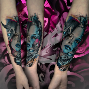 Farbe  tattoo #91111 | Tattoo Artist Vitaliy Vladimirovich