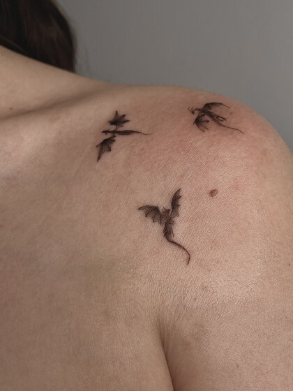 Tattoo-Ideen # Tattoo Artist Elvira Volodarskaya