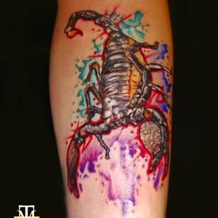 Weiblich Farbe Autorenstil tattoo #91731 | Tattoo Artist Vyacheslav Menschikov