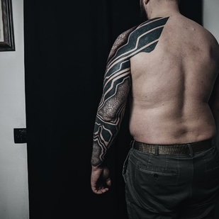 Ornamental tattoo #91850 | Tattoo Artist Nikita Petrov