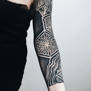 Ornamental tattoo #91856 | Tattoo Artist Nikita Petrov