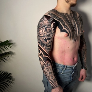 Ornamental tattoo #91961 | Tattoo Artist Nikita Petrov