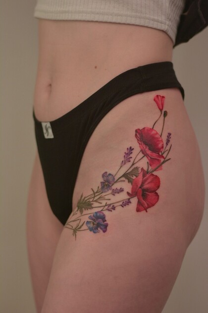 Tattoo-Ideen # Tattoo Artist Polina RedHead