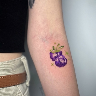 Weiblich Farbe Sticker tattoo auf Unterarm #92479 | Tattoo Artist Smirnova Ulyana