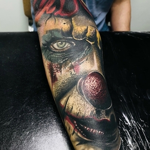 Männlich Farbe Realismus tattoo auf Unterarm #92602 | Tattoo Artist Stanislav Ermakov