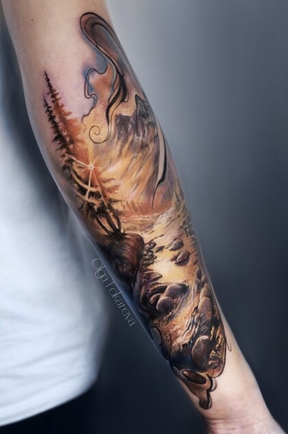 Tattoo-Ideen # Tattoo Artist Olga Tokareva
