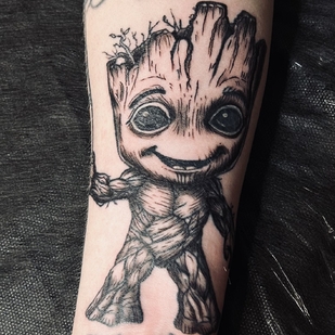 Weiblich Schwarz  tattoo auf Unterarm #97278 | Tattoo Artist Svetlana Aleksina