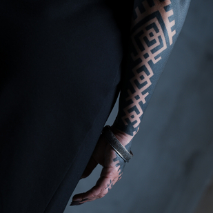 Weiblich Schwarz Ornamental tattoo #94196 | Tattoo Artist Aleksey Varma