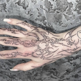 Weiblich Schwarz Autorenstil tattoo #94430 | Tattoo Artist nunichego shtyrikova