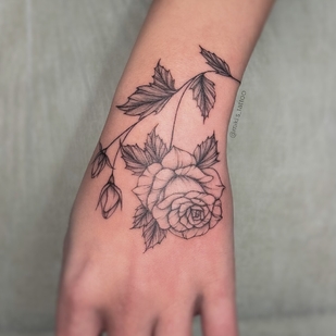 Weiblich Schwarz und Grau  tattoo #94768 | Tattoo Artist Miki Sheir