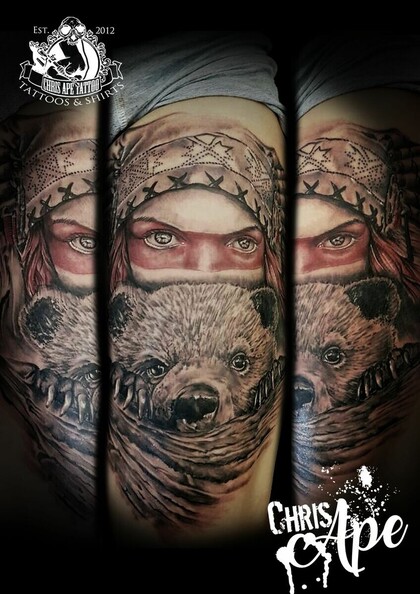 Tattoo-Ideen # Tattoo Artist Chris Ape 