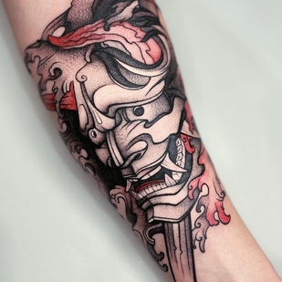 Männlich Schwarz  tattoo auf Unterarm #96388 | Tattoo Artist Tatyana Puzikova