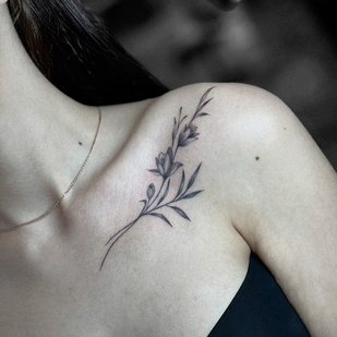Schwarz  tattoo #97078 | Tattoo Artist Mariya Naumova