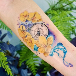 tattoo #97308 | Tattoo Artist Nadezhda Anatolevna Mazalova