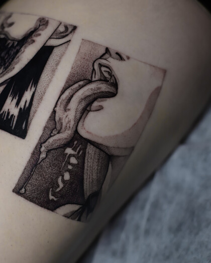 Tattoo-Ideen # Tattoo Artist Valentin Markgraf