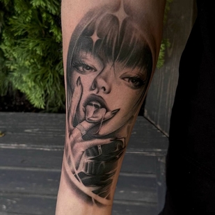 tattoo #98951 | Tattoo Artist Anita Simka