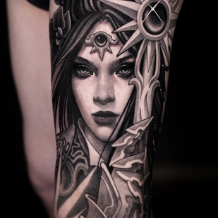 tattoo #100592 | Tattoo Artist Yavorskaya Anastasiya