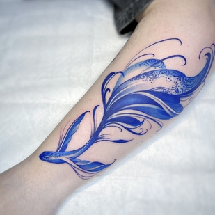 Weiblich Farbe Illustrativ tattoo auf Unterarm #100854 | Tattoo Artist Gromova Mariya