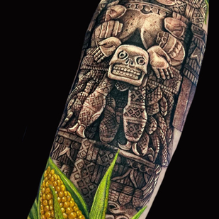 Weiblich Schwarz und Grau Chicano tattoo #101046 | Tattoo Artist Melissa Reyes