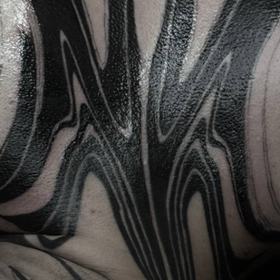 Männlich Schwarz Abstrakt tattoo auf Hals #102283 | Tattoo Artist BENUATATTOO