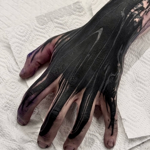 Männlich Schwarz Abstrakt tattoo #103807 | Tattoo Artist BENUATATTOO