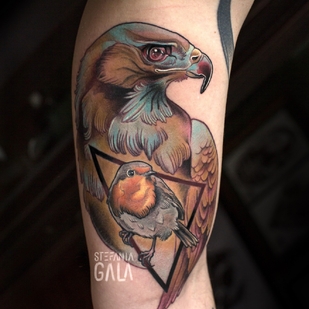 Männlich  Neo-traditionell tattoo #103293 | Tattoo Artist Stefania Gala