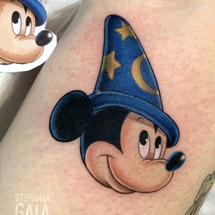 Weiblich  Anime tattoo auf Bein #103302 | Tattoo Artist Stefania Gala