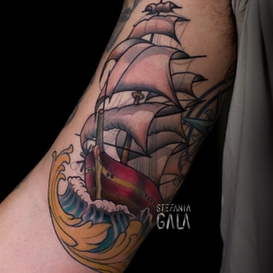 Männlich  Neo-traditionell tattoo #103304 | Tattoo Artist Stefania Gala