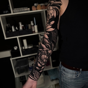 tattoo #103749 | Tattoo Artist Vladimir Mamonov