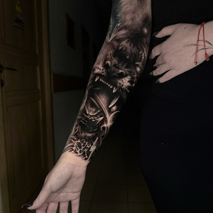 tattoo #104959 | Tattoo Artist Vladimir Mamonov