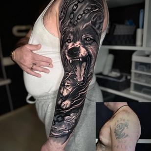 tattoo #104982 | Tattoo Artist Vladimir Mamonov