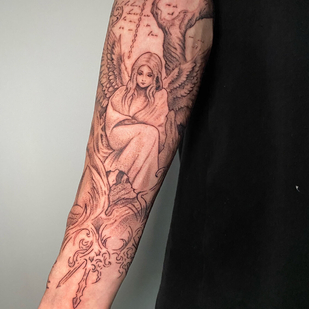 tattoo #104136 | Tattoo Artist DEN OTChIChENKO