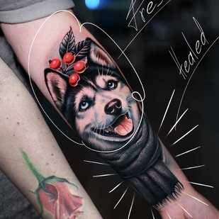 Weiblich Schwarz und Grau Cover-up tattoo auf Unterarm #104387 | Tattoo Artist Armash