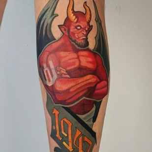 Männlich Farbe Neo-traditionell tattoo #104545 | Tattoo Artist Rodion Raskolnikov