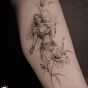 tattoo #105192 | Tattoo Artist Anastasiya stef.tattooo