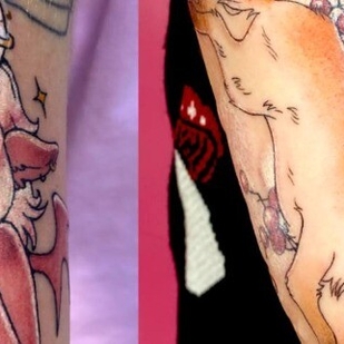 tattoo #105667 | Tattoo Artist Evgeniya Kulikova
