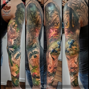 tattoo #97806 | Tattoo Artist Aleksandr Sigal Romashev