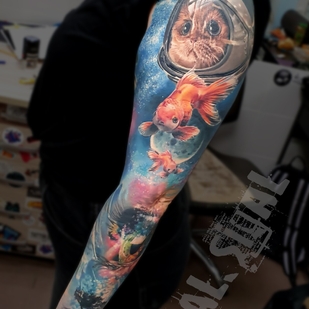 tattoo #97810 | Tattoo Artist Aleksandr Sigal Romashev
