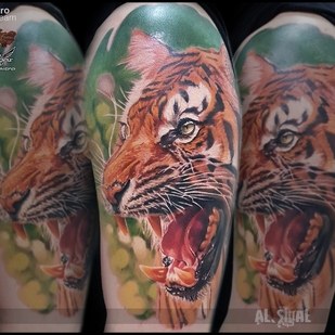 tattoo #97816 | Tattoo Artist Aleksandr Sigal Romashev