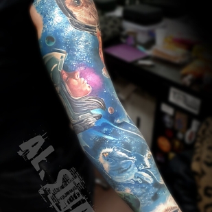 tattoo #97818 | Tattoo Artist Aleksandr Sigal Romashev