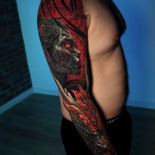 tattoo #95370 | Tattoo Artist Arseniy Karenin