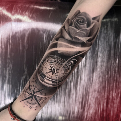 Tattoo-Ideen # Tattoo Artist Roman Lashmanov