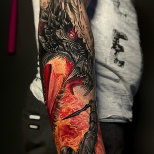 tattoo #100721 | Tattoo Artist Veronika Kataeva