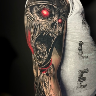 Schwarz und Grau  tattoo #100723 | Tattoo Artist Veronika Kataeva