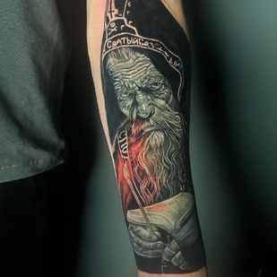 Schwarz und Grau  tattoo #100732 | Tattoo Artist Veronika Kataeva