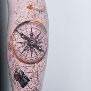 Männlich Schwarz und Grau Fineline tattoo #94160 | Tattoo Artist Kirill Antique