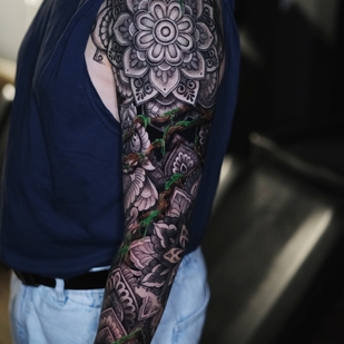 Schwarz und Grau  tattoo #99251 | Tattoo Artist Kirill Antique