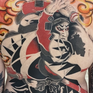 Männlich   tattoo auf Rücken #99410 | Tattoo Artist Slava Armeev