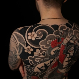 Japanisch tattoo #103878 | Tattoo Artist Slava Armeev
