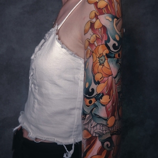 Weiblich Farbe  tattoo #101282 | Tattoo Artist Pash Tet